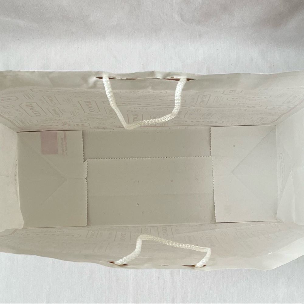 Coach paper shopping bag - Picture 3 of 4